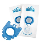 Vrecká pre vysávače ETA UNIBAG štartovací set č. 2 9900 68030 - 1 x adaptér + 2 x vrecko 3 l biela/modrá